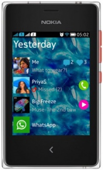 Nokia 502 Asha Dual Sim Red Nokia 502 Asha Dual Sim Red